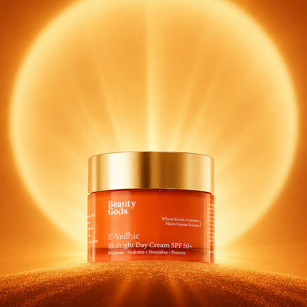 K-Vedhic BioBright Day Cream SPF 50+ – Brighten, Hydrate & Protect