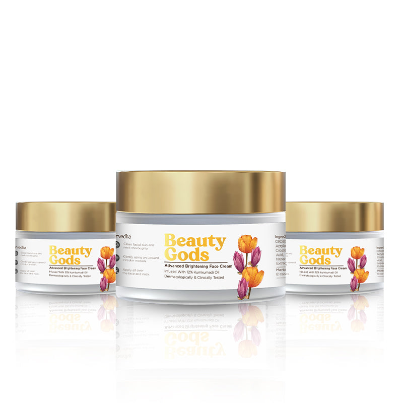 3-Pack Advanced Face Brightening Night Cream Combo