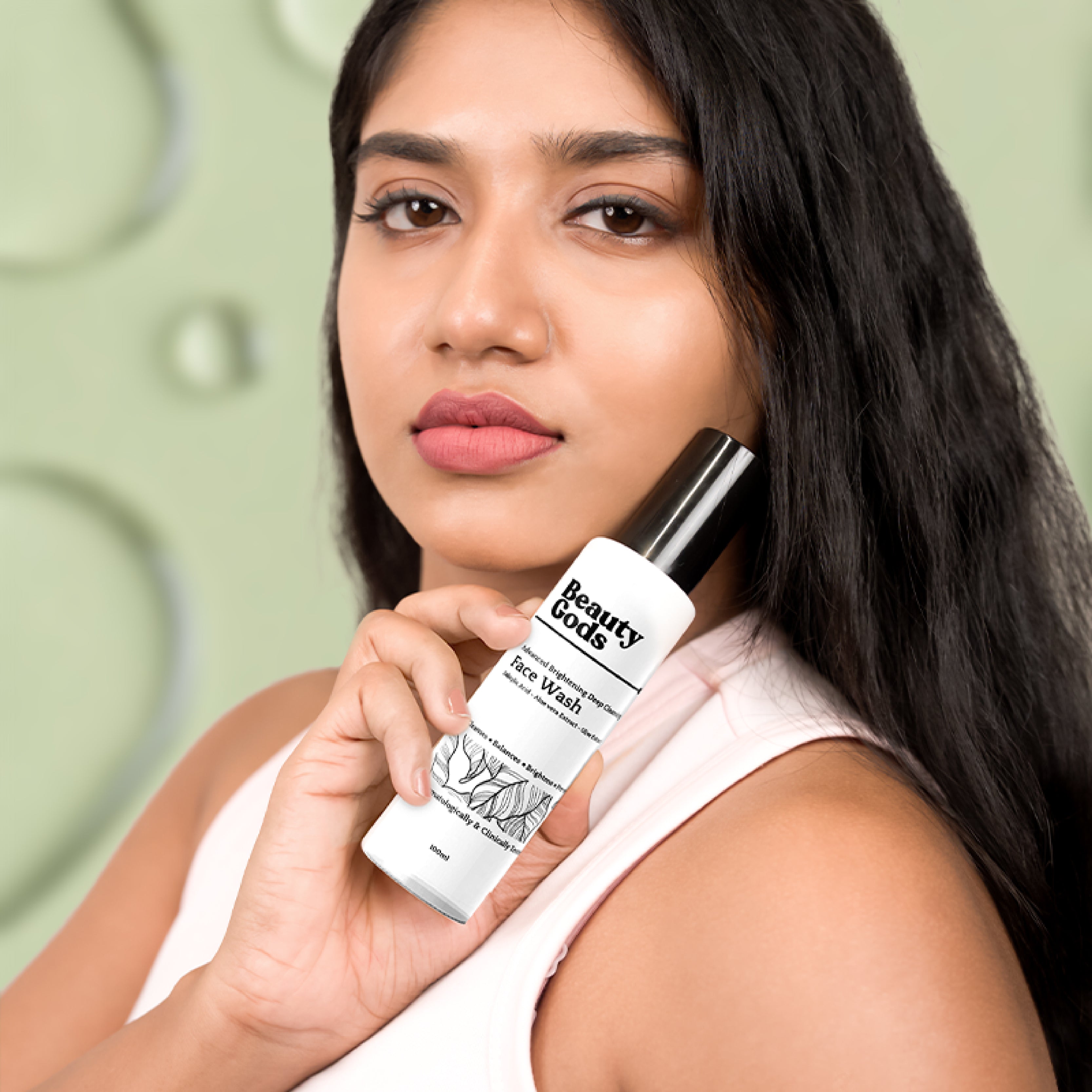 Face Wash, Brightening Face Cream & Sunscreen Gel SPF 50+ PA++++