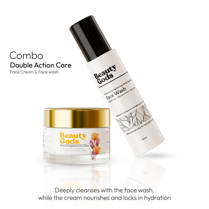 Advanced Face Brightening Night Cream & Face Wash