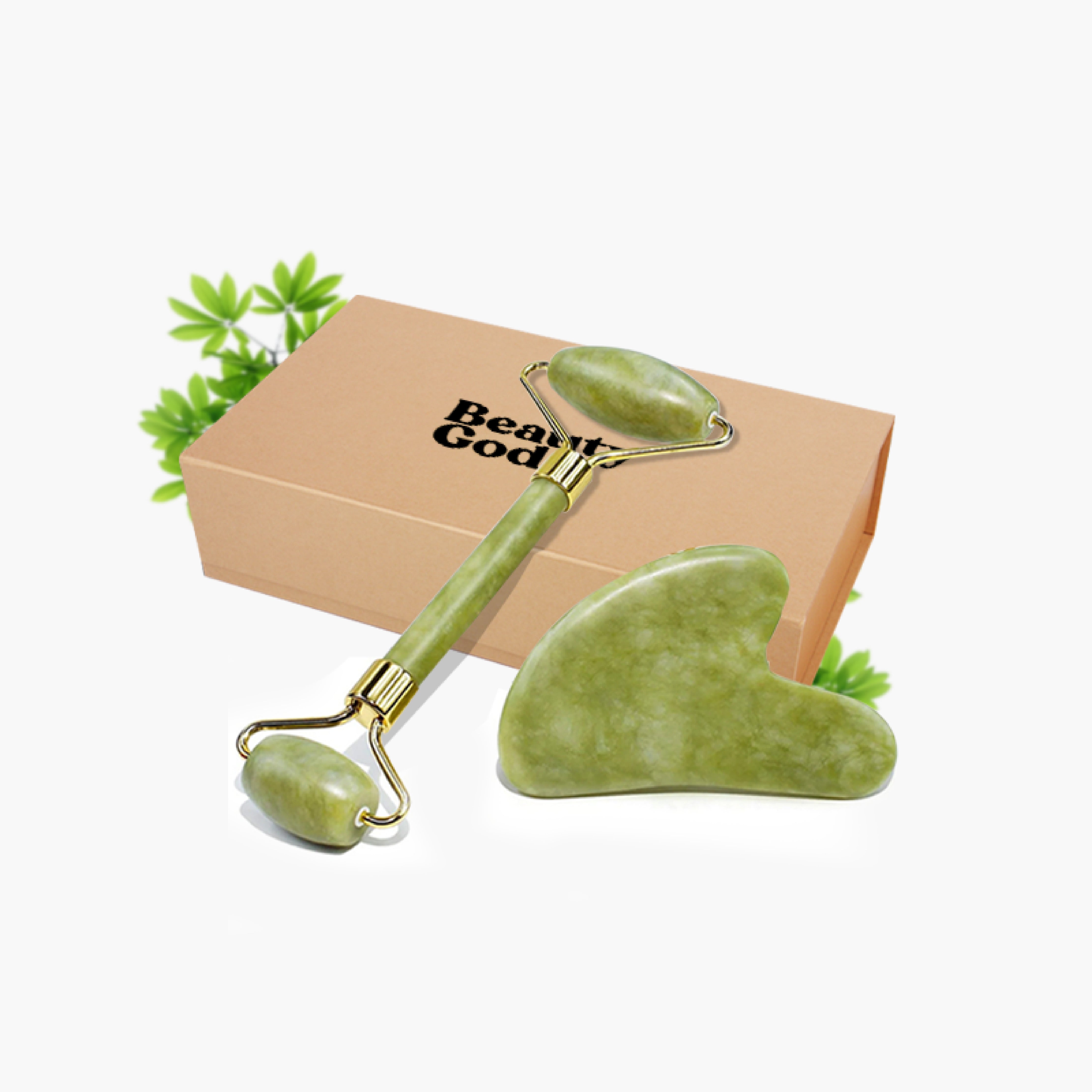Gua Sha & Jade Roller Duo