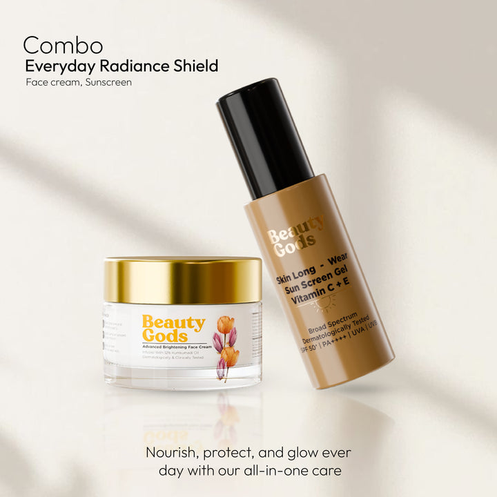 Advanced Face Brightening Night Cream & Sunscreen SPF 50+ PA++++