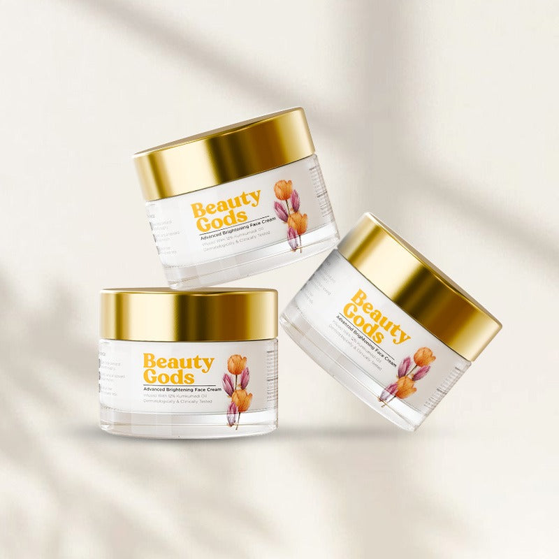 3-Pack Advanced Face Brightening Night Cream Combo