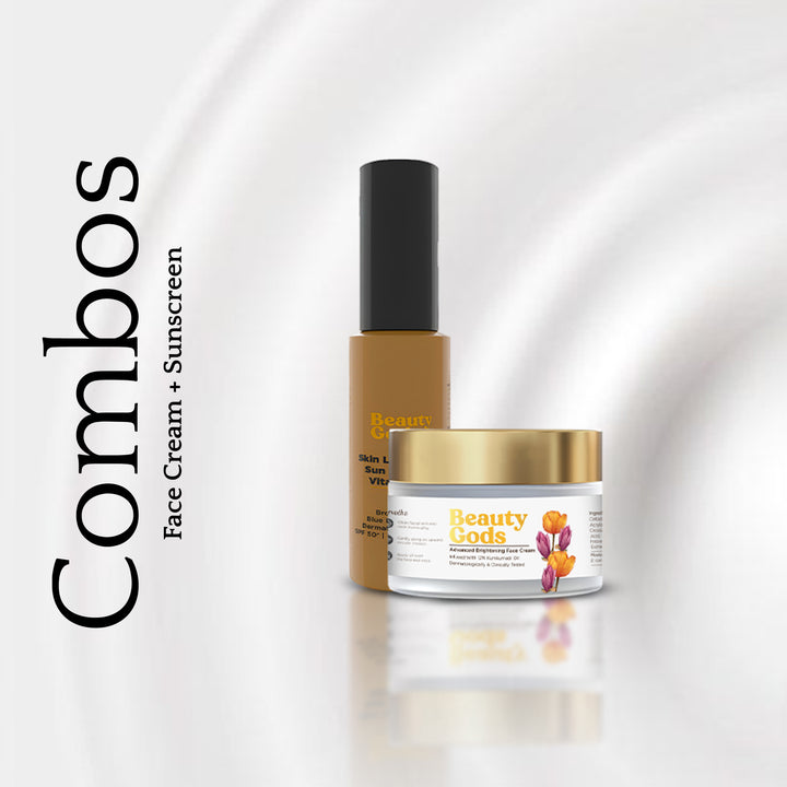 Advanced Face Brightening Night Cream & Sunscreen SPF 50+ PA++++
