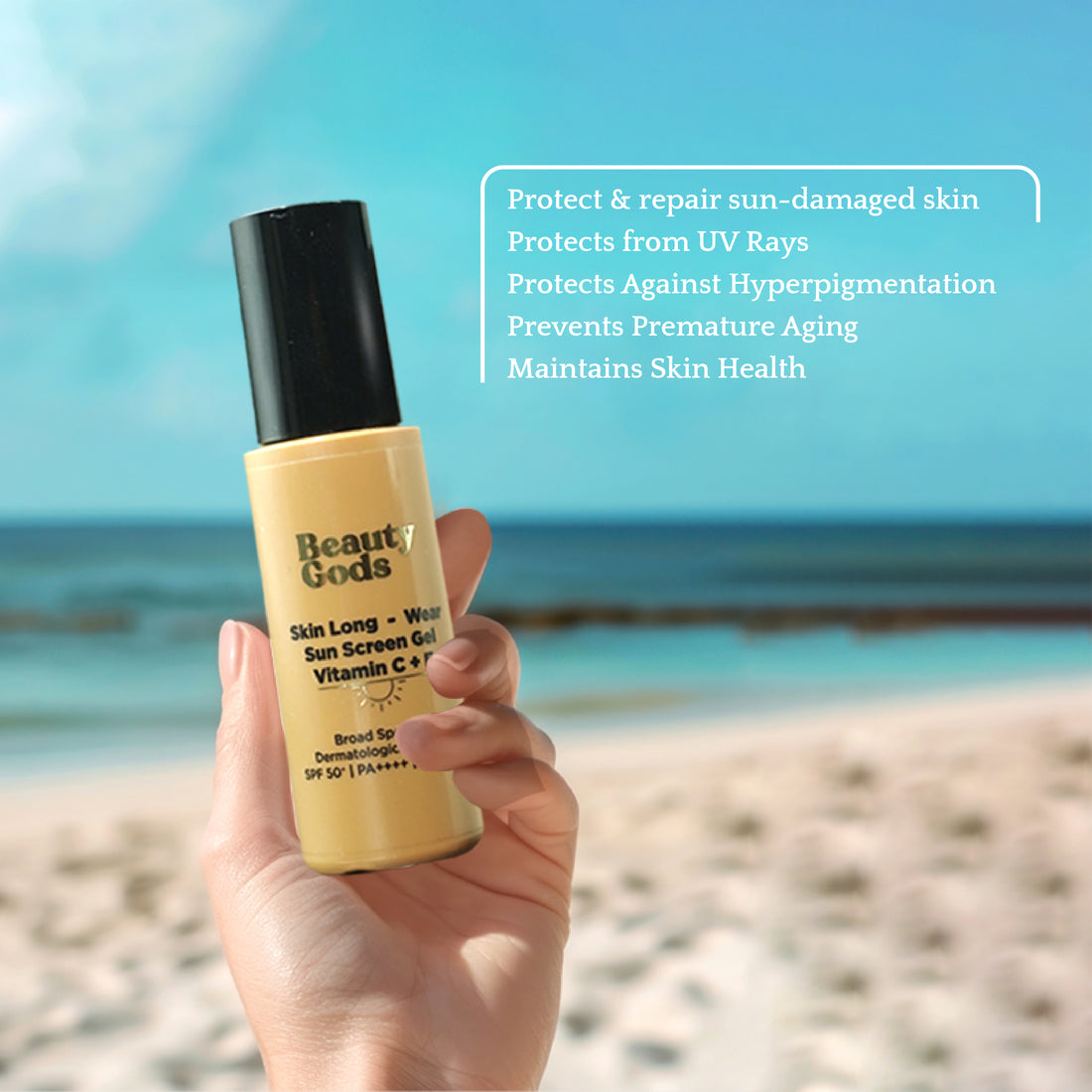 Face Wash, Brightening Face Cream & Sunscreen Gel SPF 50+ PA++++